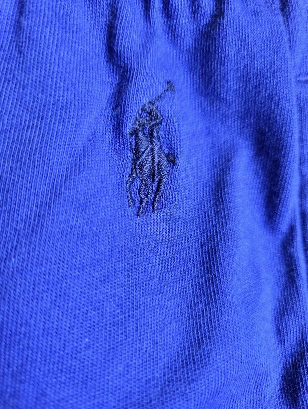 Polo Ralph Lauren Blue Lounge Pants Drawstring Waist Size Medium